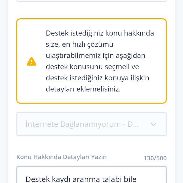 TurkNet İnternet Ve Müşteri Hizmetleri Erişim Problemi