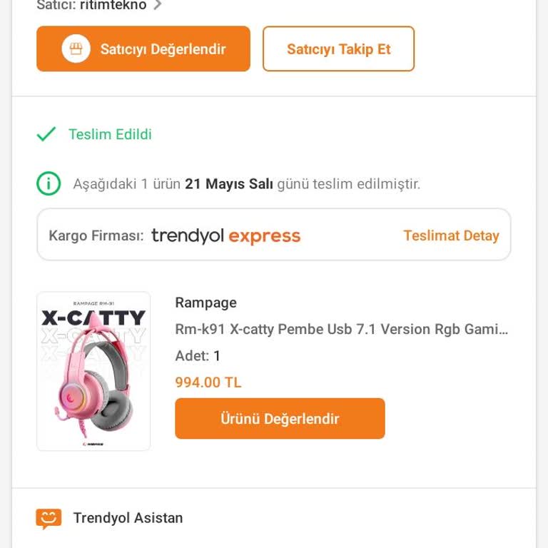Trendyol'dan Aldığım Ürün Bozuldu, Teknik Servis Ve Müşteri Hizmeti Hayal Kırıklığı