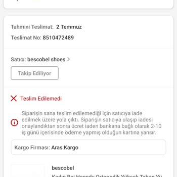 Trendyol Firması Beni Mağdur Etti Telafi Etmiyor