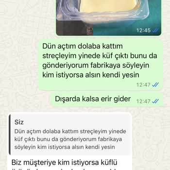 Eker Dilimli Kaşar Şikayeti