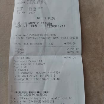 Onvo Yetkili Servisin Ücretsiz Kurulum Yapmaması