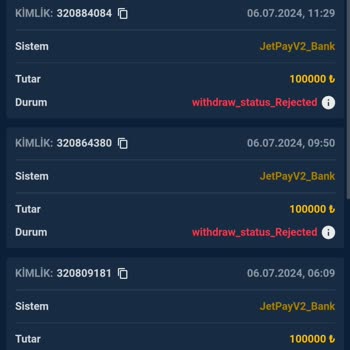 Hilarionbet Hesabımdaki Parayı Sildi