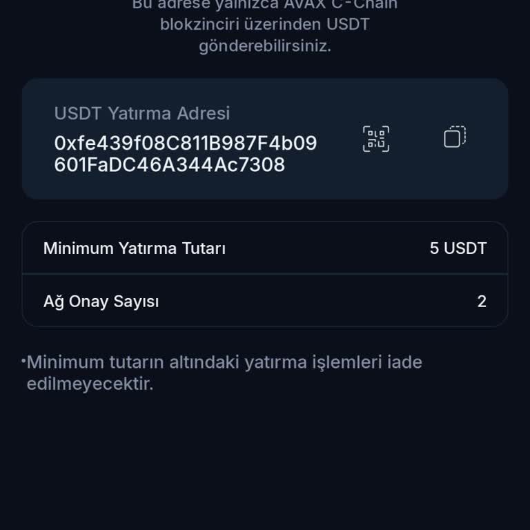 BTC Türk Avax-chain Hesap Değişmesi
