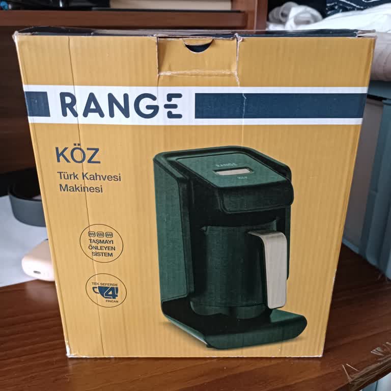 Fakir Ev Aletleri Acil İlgilenilmeli Range Marka Kahve Makinesi Bozuk