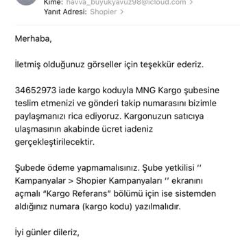 Shopier Ürün İade Edememe Sorunu Hk
