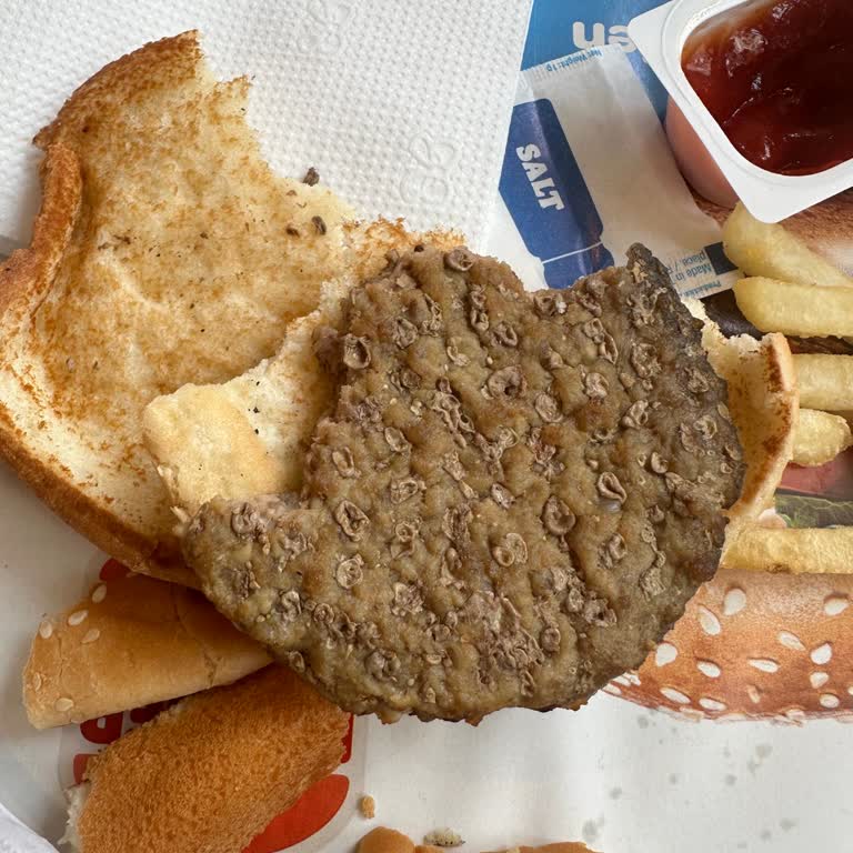 Burger King Çocuk Hamburger Köftesi!
