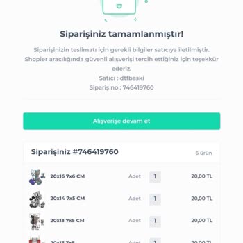 Shopier Siparişin Kargoya Verilmemesi Ve İptal Talebi