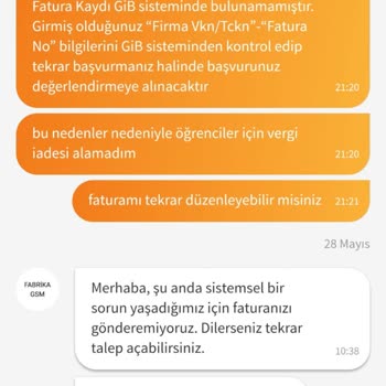 Trendyol Fatura Sorunu Ve Yetersiz Müşteri Desteği