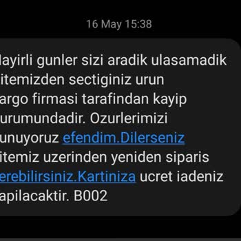 Sefamerve Ücret İadesinin Yapılmaması Ve İlgisizlik