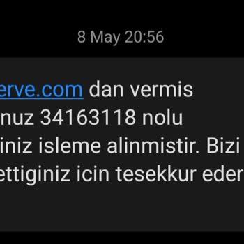 Sefamerve Ücret İadesinin Yapılmaması Ve İlgisizlik