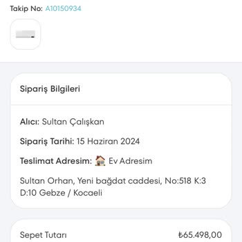 A101 Siparişi Hatalı Ürün Yolluyor Ve Para İadesi Yapmıyor!