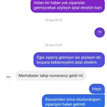 Modacı (Instagram: modacicom) Siparişin Ulaşılmaması Ve Geçiştirme Yapıyor Olmaları