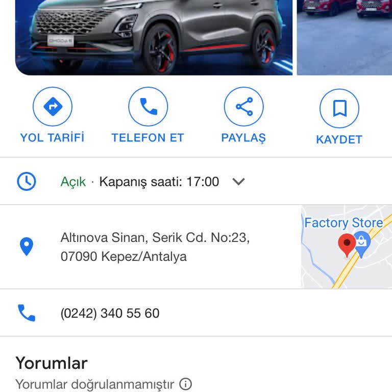 Chery'deki Olumsuz Satış Danışmanı Deneyimi