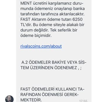 Rivalscoins Yatırım Sonrası Yaşanan Sorunlar Ve İade Talebi