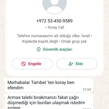 Tambet Sitesinde Yaşadığım Ciddi Sorunlar