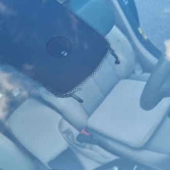 BMW F30 320i Sıcak Havalarda Orta Dikiz Aynadan Akan Siyah Yapışkan