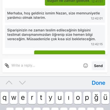 Taze Direkt Teslim Edilmeyen Bilgi De Verilmeyen Sipariş