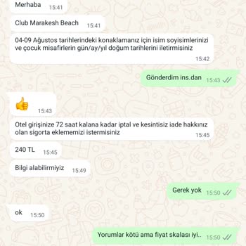 Eksen Turizm Kaporacı Sanırım... Aldatarak Fiyatı Değiştiriyor