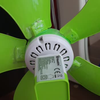 Tekzen Maestro Akrobat Vantilatör 9w Pervaneleri Bozuk, Ürün Kalitesiz