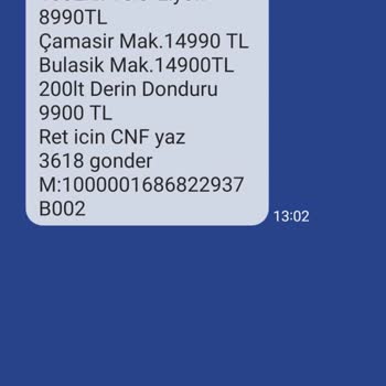 Confident AVM Sürekli SMS Atıyor