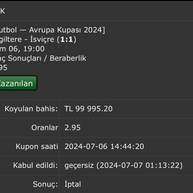 Tipobet Bahis Ödemesi Ve Çekim İptali Sorunu