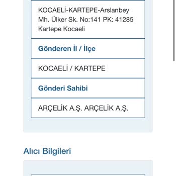 Arçelik 1 Aydır Mağdur Ediyor