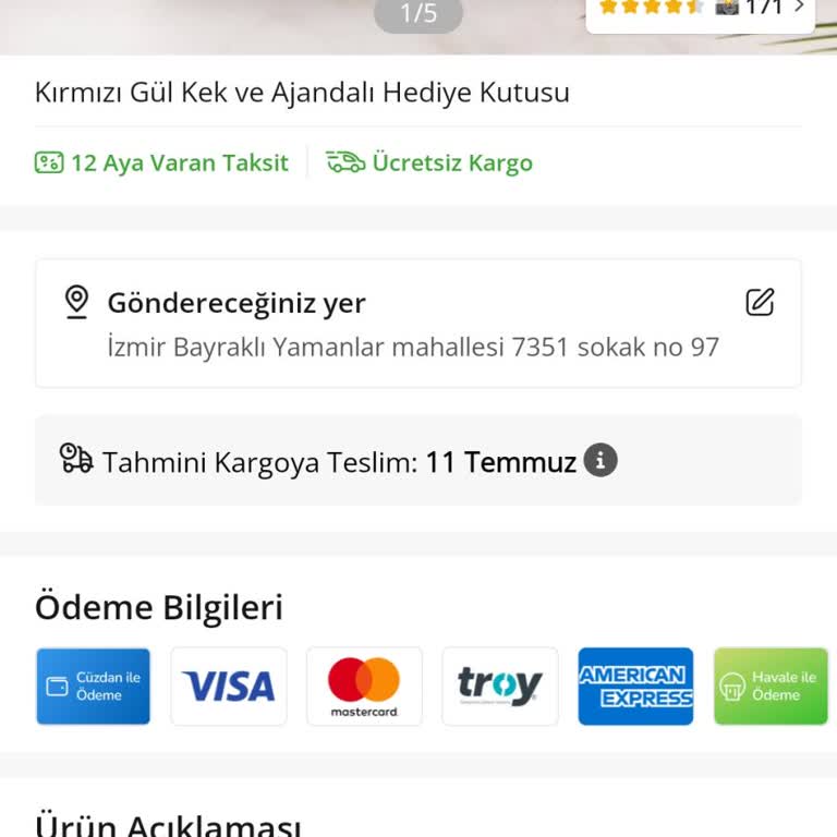 ÇiçekSepeti Sipariş İptal Veya Tarih Güncelleme