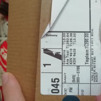 Domino's Pizza Siparişimde Bilgi Eksikliği Ve Yanıltıcı Boyut!