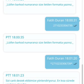PttAVM PTT Sipariş Sayfası Ve Kargo Hizmeti.