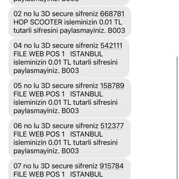 Migros Bilgim Dışında Yapılan Alışveriş...