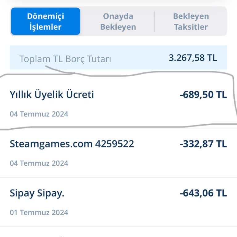 Denizbank Yıllık Aidat Ücreti