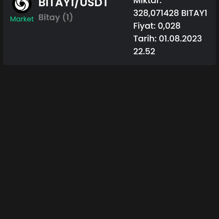 Bitay Coin Kampanyası 10 Ay Oldu Hala Hesabımda Görünmüyor
