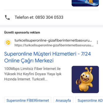 Turkcell Superonline Başvuru Merkezi Gold Reklamcılık Telekomünikasyon
