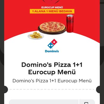 Daha Daha Ve Domino's Pizzamı Verin