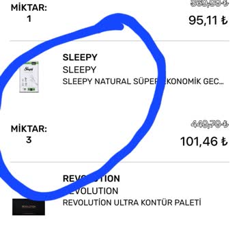 Watsons Online Eksik Ürün