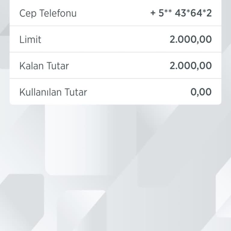 Ziraat Bankası Kredi Kartı Ya Da Harçlık Avans Kullanamıyorum