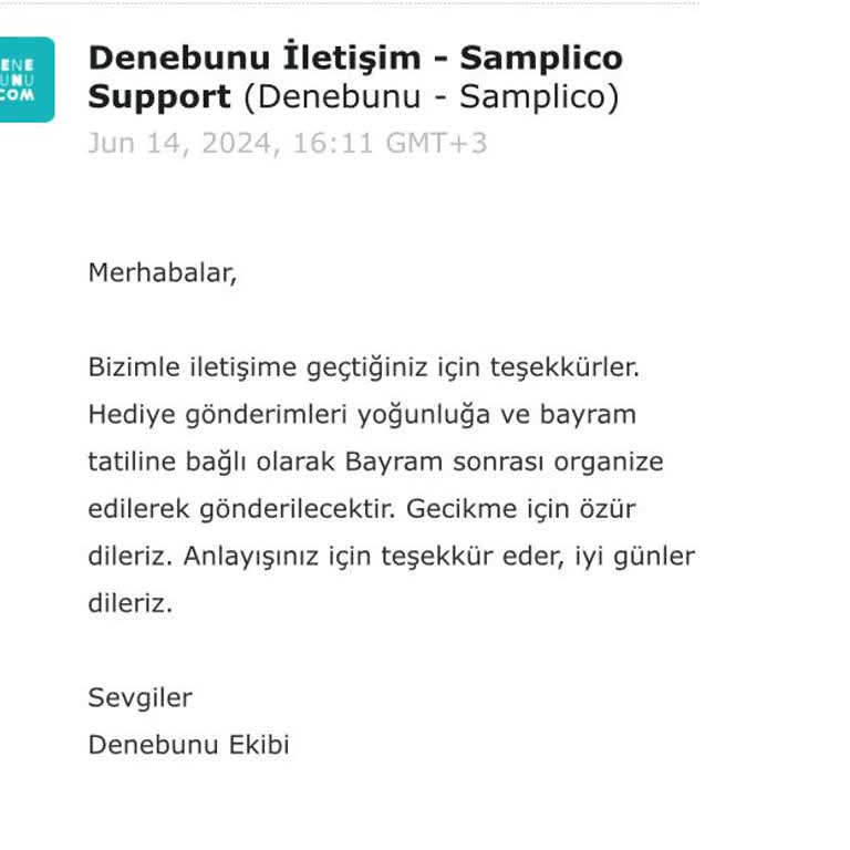 Denebunu Trendyol'dan Alışveriş Yaptırıp Hediye Ürünleri Göndermiyor!