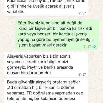 Paytr Haksız Ödeme İadesi!