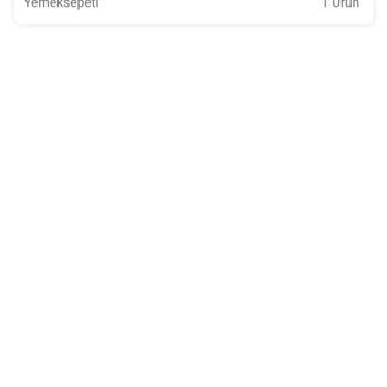 Yemeksepeti Sipariş Veriyoruz İptal Oluyor Para Geri Dönüşü Sağlanmıyor