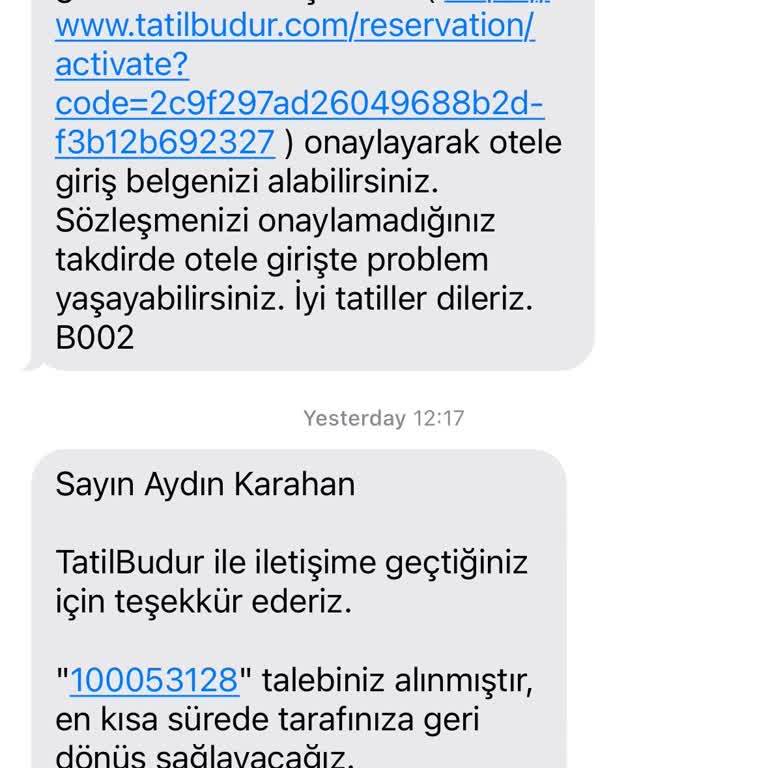 Tatilbudur Firması Ayıplı Otel Satmakta Ve Müşterisini Mağdur Etmekte!