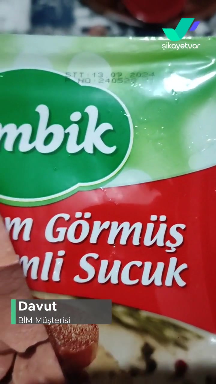 BİM Sucuk Küflenmiş! videonun kapak resmi