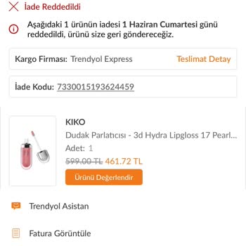 Trendyol Ve Trendyolmilla Şirketlerinin Sorumsuzluğu