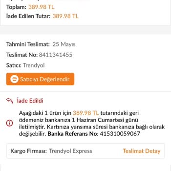 Trendyol Ve Trendyolmilla Şirketlerinin Sorumsuzluğu