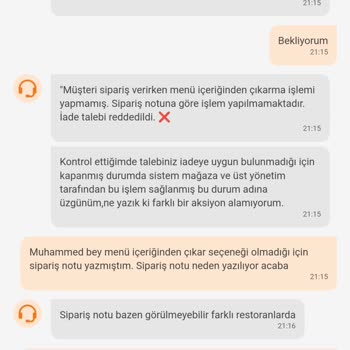 Trendyol GO'da Alerjiye Duyarsızlık Ve İade Sorunu