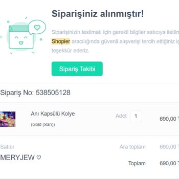 Shopier Gelmeyen Siparişimi İptal Etmek İstiyorum