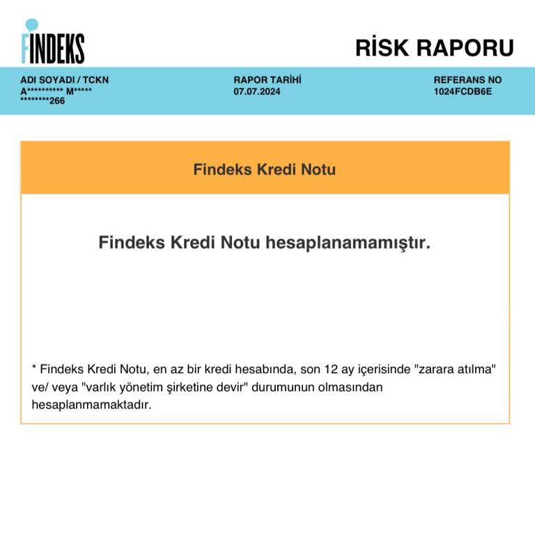 Findeks Borçlarımı Ödediğim Halde KKB Puanım Güncellenmiyor 4Aydır