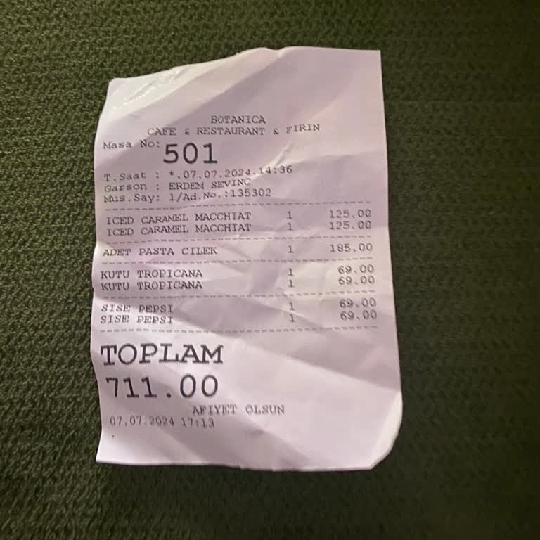 Cafe Botanica Botanica İlgisizlik Ve Fahiş Fiyat