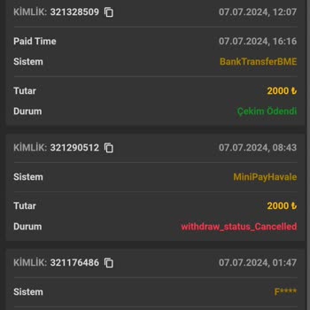 Betrar Sitesinde Yaşadığım Ödeme Sorunları