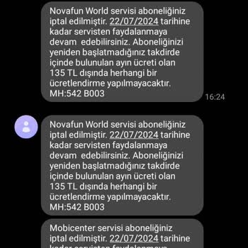 Vodafone Novafun World Servisi