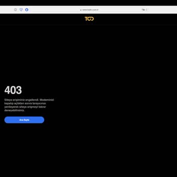 Todtv 403 Erişim Engellendi Sorununu Aşamıyorum